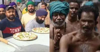 ‘കര്‍ഷകര്‍ എലിയെ തിന്നേണ്ടി വന്നപ്പോഴും വിഷം കുടിച്ചപ്പോഴും മിണ്ടാതിരുന്നവര്‍ക്ക് അവര്‍ പിസ കഴിക്കുമ്പോള്‍ സഹിക്കുന്നില്ല?’ സോഷ്യല്‍ മീഡിയ ചോദിക്കുന്നു