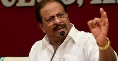 കനക സിംഹാസനത്തില്‍ കയറിയിരിക്കുന്നത് ശുനകനോ, ശുംഭനോ?; എ വിജയരാഘവനെ പരിഹസിച്ച് കെ. സുധാകരന്‍