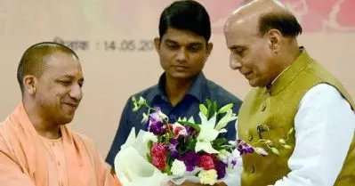 ‘മതം മാറി വിവാഹം ചെയ്യാന്‍ മുസ്‌ലിം സമുദായം അനുവദിക്കാറില്ലല്ലോ’; മത പരിവര്‍ത്തന നിരോധന നിയമത്തെ പിന്തുണയ്ക്കുന്നെന്ന് രാജ് നാഥ് സിംഗ്