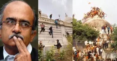 അത് താനല്ലയോ ഇത്; ക്യാപിറ്റോളില്‍ ട്രംപ് അനുകൂലികള്‍ നടത്തിയ അക്രമത്തെ ബാബരി മസ്ജിദ് ധ്വംസനത്തോടുപമിച്ച് പ്രശാന്ത് ഭൂഷണ്‍