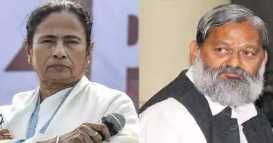 മമതക്ക് മുന്നിലെ ജയ് ശ്രീറാം വിളി ‘കാളക്ക് ചുവപ്പ് തുണി കാണിക്കും പോലെ’: ഹരിയാന ആഭ്യന്തര മന്ത്രി