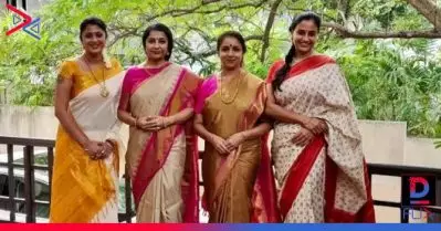 മാര്‍ഗഴി തിങ്കള്‍ പാടി പ്രിയനടിമാര്‍; പാട്ടിനൊത്ത് ചുവടുവെച്ച് ശോഭനയും