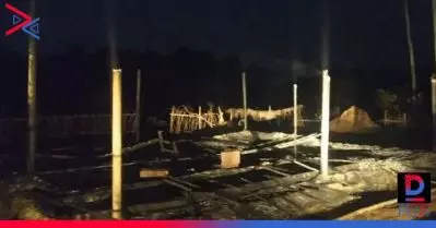 എറണാകുളത്ത് സിനിമാ ഷൂട്ടിങ് സെറ്റ് തീവെച്ച് നശിപ്പിച്ചു; കേസെടുത്ത് പൊലീസ്