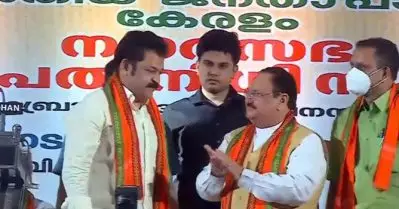 കൃഷ്ണകുമാര്‍ ബി.ജെ.പിയില്‍; അവസരം കിട്ടിയാല്‍ തെരഞ്ഞെടുപ്പില്‍ മത്സരിക്കാമെന്നും കൃഷ്ണകുമാര്‍