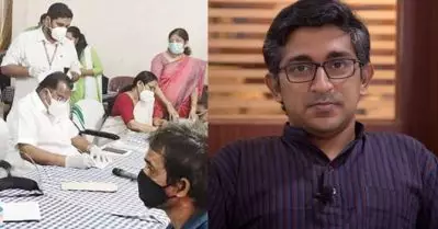 ‘അവാര്‍ഡ് കയ്യില്‍ കൊടുക്കാന്‍ ഭയക്കുന്ന സര്‍ക്കാരാണ് ജനങ്ങളുടെ പരാതി നേരിട്ട് പരിഹരിക്കുന്നത്’; സാന്ത്വന സ്പര്‍ശം പരിപാടിക്കെതിരെ ഹരീഷ് വാസുദേവന്‍