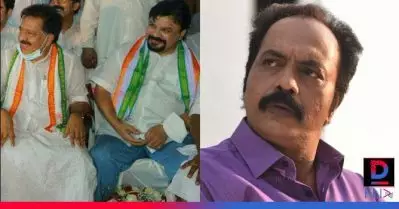കമ്മ്യൂണിസ്റ്റാണെന്ന് പറഞ്ഞതിന് തിലകനില്‍ നിന്ന് വിശദീകരണം, ഇന്ന് പരസ്യമായി കോണ്‍ഗ്രസ് വേദിയില്‍; ഇടവേള ബാബുവിനെതിരെ ഷമ്മി തിലകന്‍