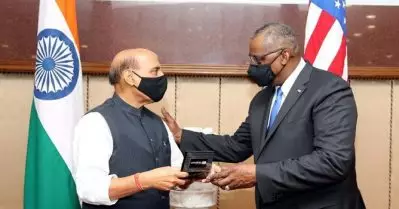 മോദിയോട് മിണ്ടിയില്ല; കേന്ദ്ര മന്ത്രിമാരോട് ലോയ്ഡ് ഓസ്റ്റിന്‍ ചോദിച്ചു ന്യൂനപക്ഷങ്ങള്‍ക്കെതിരായ മനുഷ്യാവകാശ ലംഘനങ്ങള്‍