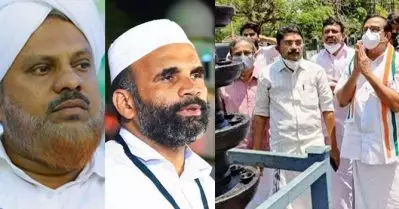 ഗുരുവായൂര്‍ ക്ഷേത്രത്തിലെത്തി കൈകൂപ്പി തൊഴുത് കാണിക്കയിട്ട് ഗുരുവായൂരപ്പനെ ഒരു മുസ്‌ലീം പുകഴ്ത്തുന്നത് ശിര്‍ക്ക്; കെ.എന്‍.എ ഖാദറിനെതിരെ സമസ്ത നേതാക്കള്‍