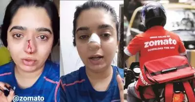 ഓര്‍ഡര്‍ ചെയ്ത ഭക്ഷണം വൈകിയത് ചോദ്യം ചെയ്തതിന് സൊമാറ്റോ ഡെലിവറി ബോയ് ആക്രമിച്ചെന്ന് മേക്ക് അപ്പ് ആര്‍ട്ടിസ്റ്റ്