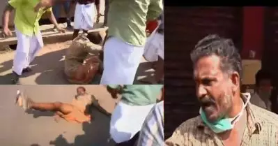 ഇരിക്കൂര്‍ സ്ഥാനാര്‍ത്ഥിയെ പിന്തുണച്ചെത്തിയ ആളെ പരസ്യമായി മര്‍ദ്ദിച്ച് എ ഗ്രൂപ്പ് പ്രവര്‍ത്തകര്‍