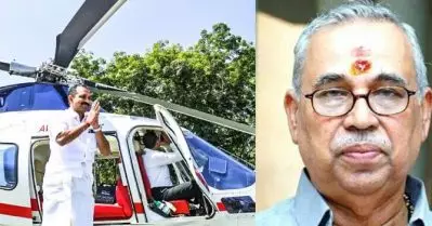 അതിപ്പോ ഉന്നത ചിന്ത എന്നൊക്കെ പറയുന്നതുപോലെ ഉയരത്തിലെത്താന്‍ വേണ്ടി സഞ്ചരിക്കുന്നതായിരിക്കും; സുരേന്ദ്രന്റെ ഹെലികോപ്ടര്‍ യാത്രയെ പരിഹസിച്ച് പി.പി മുകുന്ദന്‍