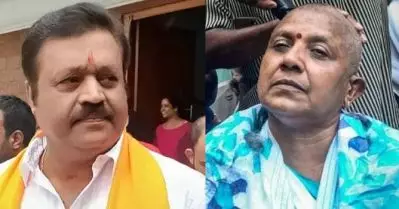 സീമന്തരേഖ വ്യക്തമാകണമെങ്കില്‍ മുടി വേണ്ടേ, ഗര്‍ഭപാത്രം പോലെ പ്രധാനപ്പെട്ടതാണ് സ്ത്രീയ്ക്ക് മുടിയും ; ലതിക സുഭാഷിന്റെ തലമുണ്ഡനത്തില്‍ സുരേഷ് ഗോപി