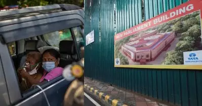 കൊവിഡില്‍ ശ്വാസം മുട്ടി ദല്‍ഹി; ലോക്ക് ഡൗണിലും ‘അവശ്യസര്‍വ്വീസായി’ തുടര്‍ന്ന് പുതിയ പാര്‍ലമെന്റ് മന്ദിരത്തിന്റെ നിര്‍മ്മാണം; ചിലവ് 20,000 കോടി