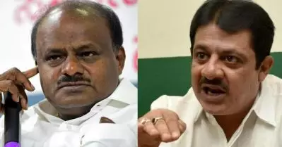അവന്‍ കറുപ്പാണ്; കറുത്തവനെ കറുത്തവന്‍ എന്നല്ലാതെ മറ്റെന്താണ് വിളിക്കേണ്ടത്; കുമാരസ്വാമിയെ അധിക്ഷേപിച്ച് കോണ്‍ഗ്രസ് എം.എല്‍.എ