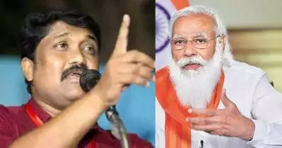 രാജ്യം പ്രാണ വായുവിനായി പിടയുമ്പോള്‍ കുത്തകകളുടെ ആഗ്രഹങ്ങള്‍ക്ക് ചുവട്ടില്‍ ഉറങ്ങാന്‍ കിടക്കുകയാണ് രാജാവ്; മോദിയെ ജി.ശങ്കരപ്പിള്ളയുടെ ‘ഉച്ഛാടന’ത്തിനോടുപമിച്ച് എ.എ റഹീം