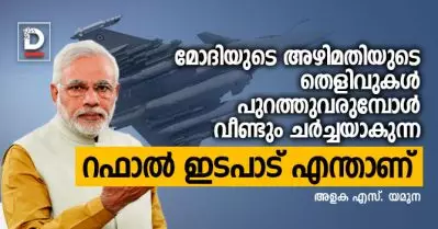 മോദിയുടെ അഴിമതിയുടെ തെളിവുകള്‍ പുറത്തുവരുമ്പോള്‍ വീണ്ടും ചര്‍ച്ചയാകുന്ന റഫാല്‍ ഇടപാട് എന്താണ്‌