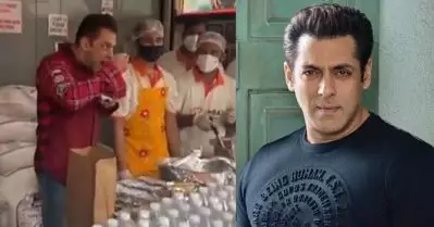 കൊവിഡ് മുന്നണിപ്പോരാളികള്‍ക്ക് ആയിരക്കണക്കിന് ഭക്ഷണപ്പൊതികള്‍ നല്‍കി സല്‍മാന്‍ ഖാന്‍; രുചിച്ച് നോക്കി ഉറപ്പുവരുത്തുന്ന നടന്റെ വീഡിയോ വൈറല്‍
