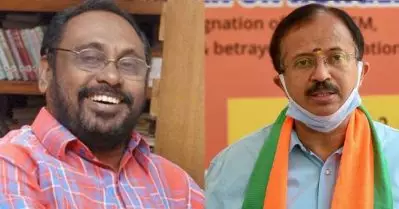 സി.പി.ഐ.എം കാട്ടിയത് ക്രൂരത ; ചെറിയാന്‍ ഫിലിപ്പിനെ ബി.ജെ.പിയിലേക്ക് സ്വാഗതം ചെയ്ത് വി. മുരളീധരന്‍