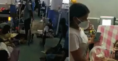 കൊവിഡ് രോഗികള്‍ സ്‌റ്റോറൂമില്‍, സഹായത്തിന് ബന്ധുക്കള്‍ മാത്രം; ഗോവയിലെ ആശുപത്രിയിലെ ദൃശ്യങ്ങള്‍ പുറത്ത്