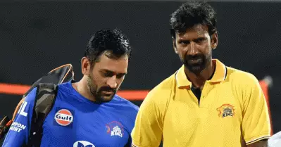 ഐ.പി.എല്ലില്‍ വീണ്ടും കൊവിഡ്; ചെന്നൈയുടെ ബൗളിംഗ് കോച്ച് ബാലാജിയ്ക്ക് രോഗം സ്ഥിരീകരിച്ചു