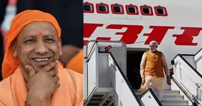 ഹവായ് ചെരുപ്പിട്ട് നടന്നവനും വിമാനത്തില്‍ കയറാന്‍ തുടങ്ങി; മോദിയുടെ ‘ഭരണനേട്ടങ്ങള്‍ എണ്ണിപ്പറഞ്ഞ്’ യോഗി ആദിത്യനാഥ്