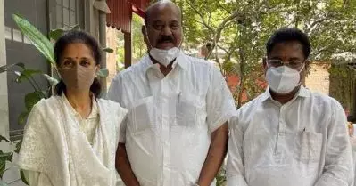 പാലായിലെ വിജയത്തിന് പിന്നാലെ മുംബൈയിലെത്തി എന്‍.സി.പി നേതാക്കളെ കണ്ട് മാണി സി. കാപ്പന്‍