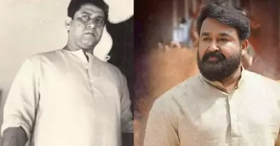 നടന്‍ പി.സി ജോര്‍ജ്ജിന് ആദരാഞ്ജലികള്‍ അര്‍പ്പിച്ച് മോഹന്‍ലാല്‍