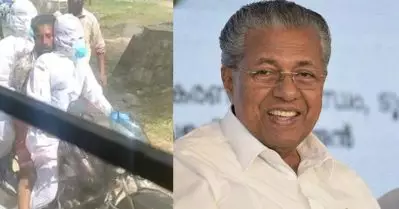 കൊവിഡ് രോഗിയെ ആശുപത്രിയിലെത്തിച്ച സന്നദ്ധ പ്രവര്‍ത്തകര്‍ ഉണര്‍ന്നു പ്രവര്‍ത്തിച്ചു; അഭിനന്ദനവുമായി മുഖ്യമന്ത്രി