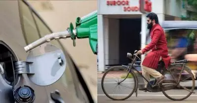 ടീമേ…ഇവന്മാര്‍ ഭരണത്തില്‍ കയറിയപ്പോഴേ ഇതു വാങ്ങിവെച്ചതാണ്; ഇന്ധന വിലവര്‍ധനവിനെതിരെ സൈക്കിളോടിച്ച് ബിനീഷ് ബാസ്റ്റിന്‍