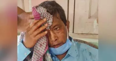 ത്രിപുരയില്‍ സി.പി.ഐ.എം. പരിപാടിയ്ക്കിടെ ബി.ജെ.പി. ആക്രമണം; സി.പി.ഐ.എം. എം.എല്‍.എയ്ക്ക് പരിക്ക്