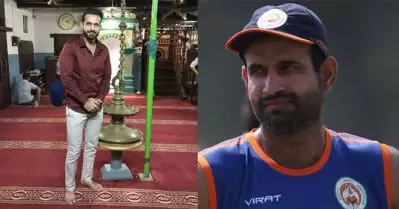 ഇന്ത്യയിലെ എറ്റവും പഴയ പള്ളി; കൊടുങ്ങല്ലൂരിലെ ചേരമാന്‍ മസ്ജിദിലെ തന്റെ ചിത്രം പങ്കുവെച്ച് ഇര്‍ഫാന്‍ പത്താന്‍