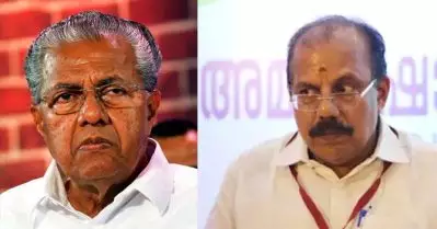 നിങ്ങള്‍ ഇതിന് മുന്‍പും ഭീഷണിപ്പെടുത്തിയിട്ടുണ്ട്, അന്നും ഞാന്‍ വീട്ടില്‍ കിടന്നാണ് ഉറങ്ങിയത്; രാധാകൃഷ്ണന് മുഖ്യമന്ത്രിയുടെ മറുപടി