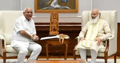 യെദിയൂരപ്പ മുഖ്യമന്ത്രി സ്ഥാനം രാജിവെച്ചു? മോദിയുമായുള്ള കൂടിക്കാഴ്ചയ്ക്ക് പിന്നാലെ ചൂടുപിടിച്ച ചര്‍ച്ച