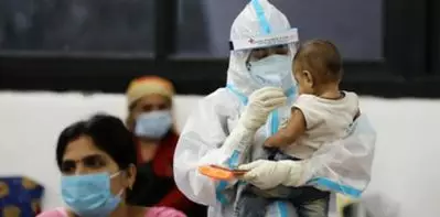ഇന്ത്യയില്‍ കൊവിഡ് മൂന്നാം തരംഗം ഒക്ടോബറില്‍; കുഞ്ഞുങ്ങളില്‍ രോഗ സാധ്യത കൂടുതലെന്നും വിലയിരുത്തല്‍