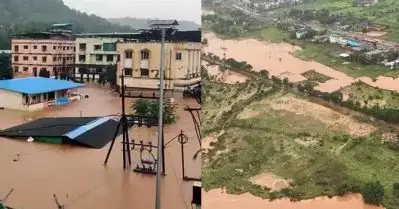 പേമാരിയിലും മണ്ണിടിച്ചിലിലുംപെട്ട് മരിച്ചത് 36 പേര്‍; ബസ് പുഴയിലേക്ക് ഒഴുകിപോയി; മഹാരാഷ്ട്രയില്‍ ദുരിത പെയ്ത്ത്