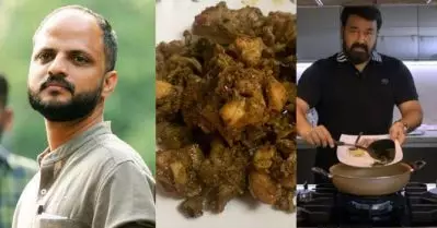 ലാലേട്ടന്‍ ഉണ്ടാക്കിയ ചിക്കന്‍കറി എന്റെ ഭാര്യ ഉണ്ടാക്കിയപ്പോള്‍; ചിത്രം പങ്കുവെച്ച് ജൂഡ് ആന്തണി ജോസഫ്