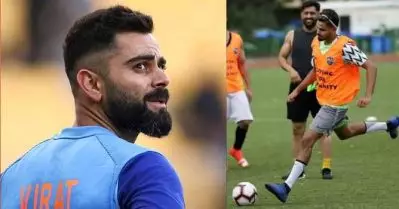 അടുത്ത തവണ തന്നേയും കൂട്ടാമോയെന്ന് കോഹ്‌ലി; ഇടത് വിംഗില്‍ കളിക്കാമെന്ന് ശ്രേയസ്