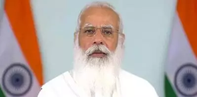 താമര ചിഹ്നത്തിലുള്ള ക്യാരി ബാഗുകള്‍; റേഷന്‍ കേന്ദ്രങ്ങളില്‍ മോദിയുടെ ചിത്രം വെക്കാന്‍ സംസ്ഥാനങ്ങള്‍ക്ക് ബി.ജെ.പി. നിര്‍ദ്ദേശം