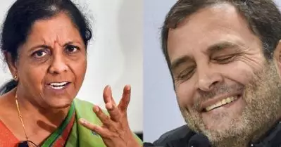 അതിന് ധനസമ്പാദനം എന്താണെന്ന് രാഹുലിന് മനസ്സിലാകുന്നുണ്ടോ! രാജ്യത്തെ വിറ്റുതുലച്ചത് കോണ്‍ഗ്രസെന്ന് ധനമന്ത്രി