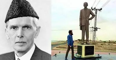 പാകിസ്ഥാനില്‍ മുഹമ്മദ് അലി ജിന്നയുടെ പ്രതിമ തകര്‍ത്തു