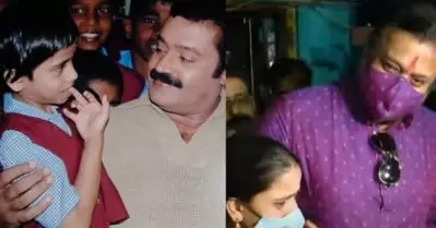 ഇരുപത് വര്‍ഷങ്ങള്‍ക്ക് മുന്‍പ് ഭിക്ഷാടന മാഫിയയില്‍ നിന്ന് രക്ഷപ്പെടുത്തിയ ശ്രീദേവിയെ കാണാന്‍ സുരേഷ് ഗോപിയെത്തി; അപൂര്‍വ കൂടിക്കാഴ്ച