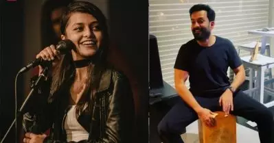 നിങ്ങള്‍ക്ക് ഇതും വശമുണ്ടോ ?; യൊഹാനിയുടെ പാട്ടിന് കഹോണില്‍ താളം പിടിച്ച് പൃഥ്വിരാജ്; വീഡിയോ പങ്കുവെച്ച് സുപ്രിയ