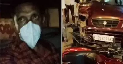 നിയന്ത്രണം വിട്ട ട്രാഫിക് എസ്.ഐയുടെ കാര്‍ ബൈക്കുകള്‍ ഇടിച്ചുതെറിപ്പിച്ചു; മദ്യപിച്ചിരുന്നതായി ദൃക്‌സാക്ഷികള്‍