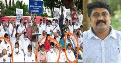 കേരളത്തില്‍ ഇടത് വിരുദ്ധ മഴവില്‍ സഖ്യം; കെ റെയില്‍ സംയുക്ത സമരത്തില്‍ കെ.സുരേന്ദ്രന്‍ സംസാരിക്കുന്ന ചിത്രം പങ്കുവെച്ച് എ.എ. റഹീം