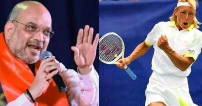 ‘അടുത്ത തമാശയ്ക്ക് വകയായി’; അമിത് ഷായുടെ മോദി ‘സ്തുതി’യെ പരിഹസിച്ച് ടെന്നീസ് ഇതിഹാസം മര്‍ട്ടിന നവരത്തിലോവ