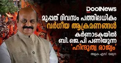 മുപ്പത് ദിവസം, പത്തിലധികം വര്‍ഗീയ ആക്രമണങ്ങള്‍; കര്‍ണാടകയില്‍ ബി.ജെ.പി പണിയുന്ന ‘ഹിന്ദുത്വ രാജ്യം’