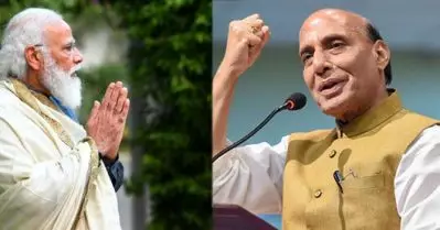 ഗാന്ധിക്ക് ശേഷം ഇന്ത്യന്‍ സമൂഹത്തെക്കുറിച്ച് ആഴത്തിലുള്ള ധാരണയുള്ള ഒരേയൊരു നേതാവ്; മോദിയെ പുകഴ്ത്തി രാജ്‌നാഥ് സിംഗ്