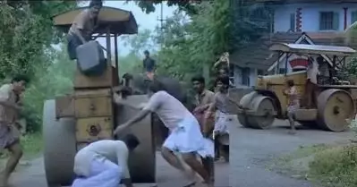 റോഡ് റോളര്‍ ഉരുണ്ട് വന്ന് മതില്‍ തകര്‍ത്തത് വെറും ഷൂട്ടിങ് മാത്രമായിരുന്നില്ല; വെള്ളാനകളുടെ നാട് ഷൂട്ടിങ് അനുഭവം പങ്കുവെച്ച് കലാ സംവിധായകന്‍