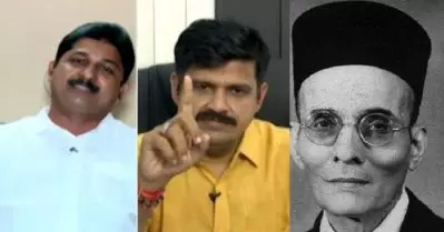 ജയിലില്‍ നിന്നിറങ്ങിയ ശേഷം മാസംതോറും ബ്രിട്ടന്‍ അനുവദിച്ച പണം വാങ്ങി ഭക്ഷിച്ചയാളല്ലേ സവര്‍ക്കര്‍? സന്ദീപ് വാര്യരോട് സ്വരാജ്