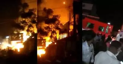 തമിഴ്നാട്ടില്‍ പടക്ക കടയില്‍ തീപിടിത്തം: അഞ്ച് മരണം